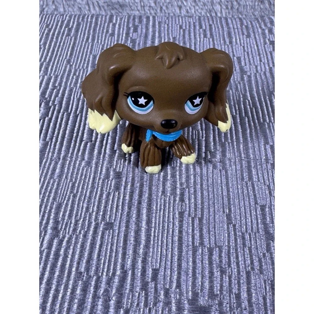 Hasbro Littlest Pet Shop Cocker Spaniel 960 Star Eyes Authentic LPS